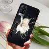 For VIVO X60 Pro 5G Case V2046 V2047A Cartoon Cute Matte Silicone TPU Soft Phone Cover For Vivo X60 X 60 Shockproof Coque Bumper