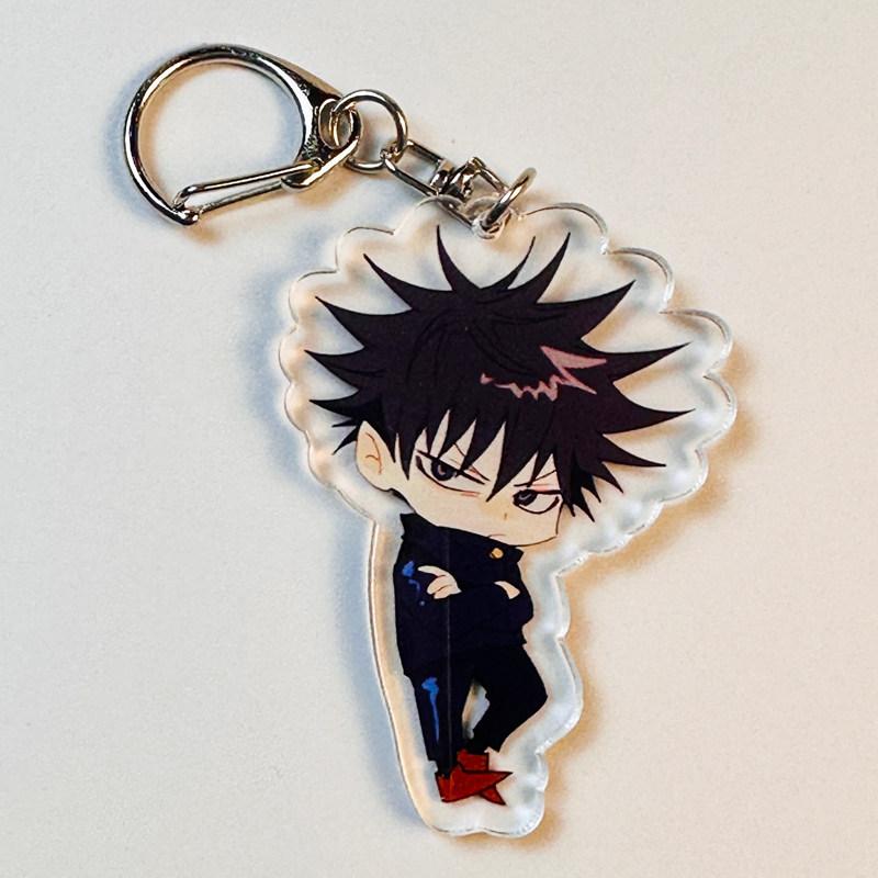 

Spell Return War Peripheral Gojo Satoru Keychain School Bag Decoration Acrylic Eka Yujie Dogakisaki Anime to Carry Mini Lightweight Portable Cute