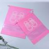 10Pcs/Set Shoe Dust Covers Non-Woven Dustproof Drawstring Clear Storage Bag Travel Pouch Bags Drying Shoes Protect Shoes