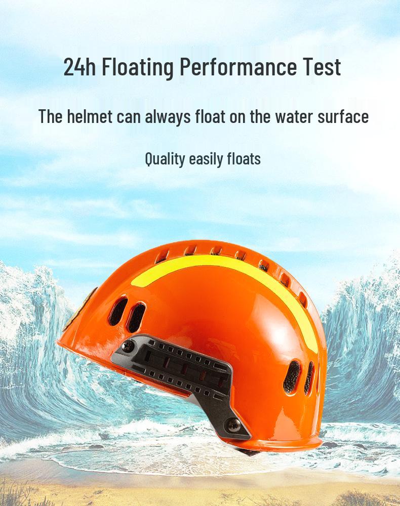 Aquatic Rescue Helmet for Firefighter and Marine Life-Saving Sports