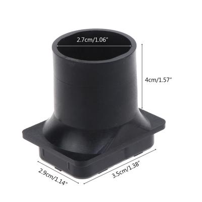 Tubos de Conducto de Aire Universales Duraderos de 27 mm de Diámetro para Soplador de Aire de Cocción 7530 de 12V 24V 5V, Ventilador de Refrigeración 75x75x30mm, Ventilador para Barbacoa