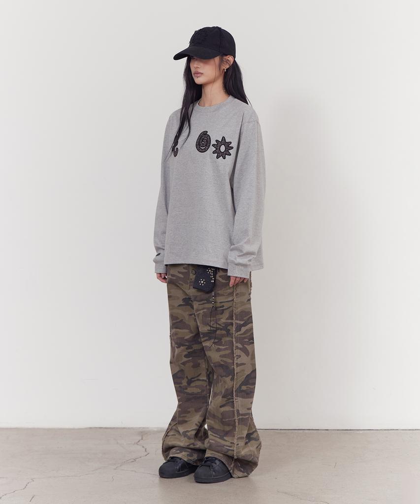 Tonilolenseu Curved Line Camo Pants