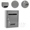 Wall Mounted Mailbox Letter Box Mail Insertion Locking Mail Box for Outdoor Office Front Door House External Home Decoration