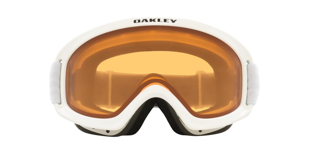 Oakley O Frame Pro S Matte One Size 2.0 Goggles, White/Persimmon Lens,