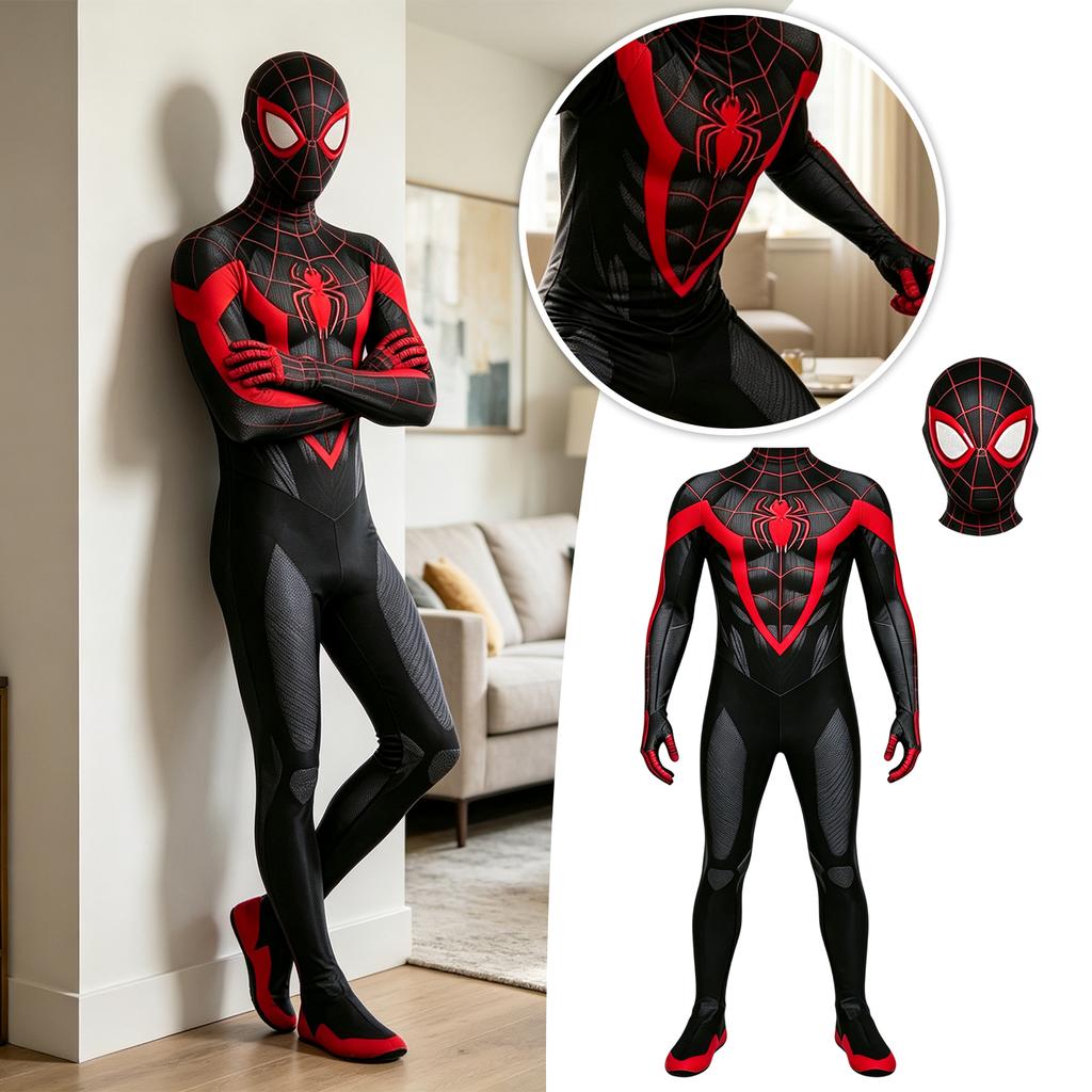 Children's Full Body Spandex Unitard Costume for Halloween Stage Performance