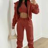 Women's Spring Hoodie Sporty, Fashionable And Casual Set