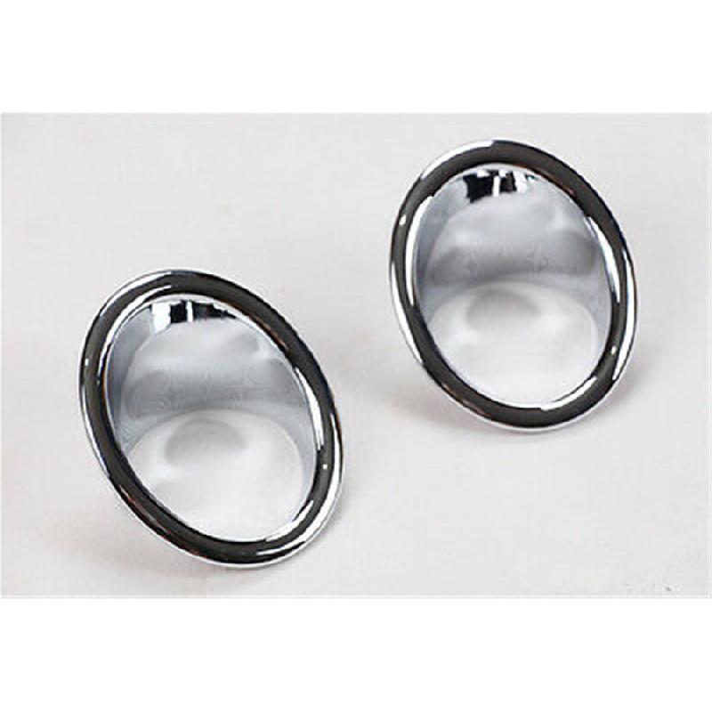 

2X Front Fog Light Lamp Cover Trim Bezel Abs Chrome For 2011-2015 Ford Explorer