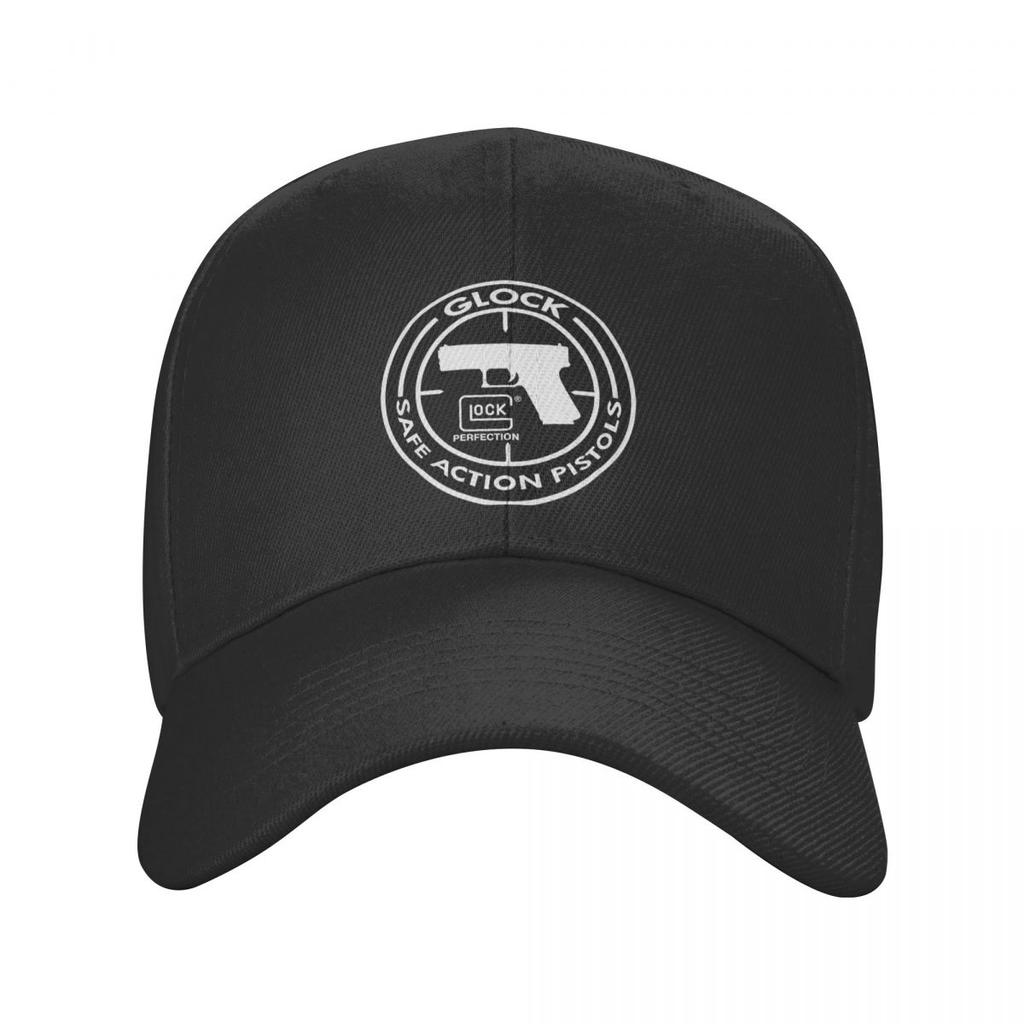 Punk taktická střelba Sportovní kšiltovka Glock Ženy Unisex Nastavitelná čepice táta Sportovní čepice Snapback