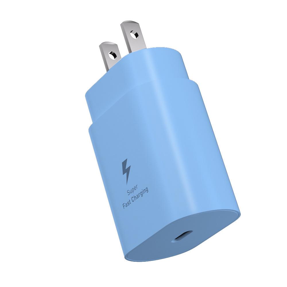 25W Fast Charger for Samsung S20-S23 and Apple Devices