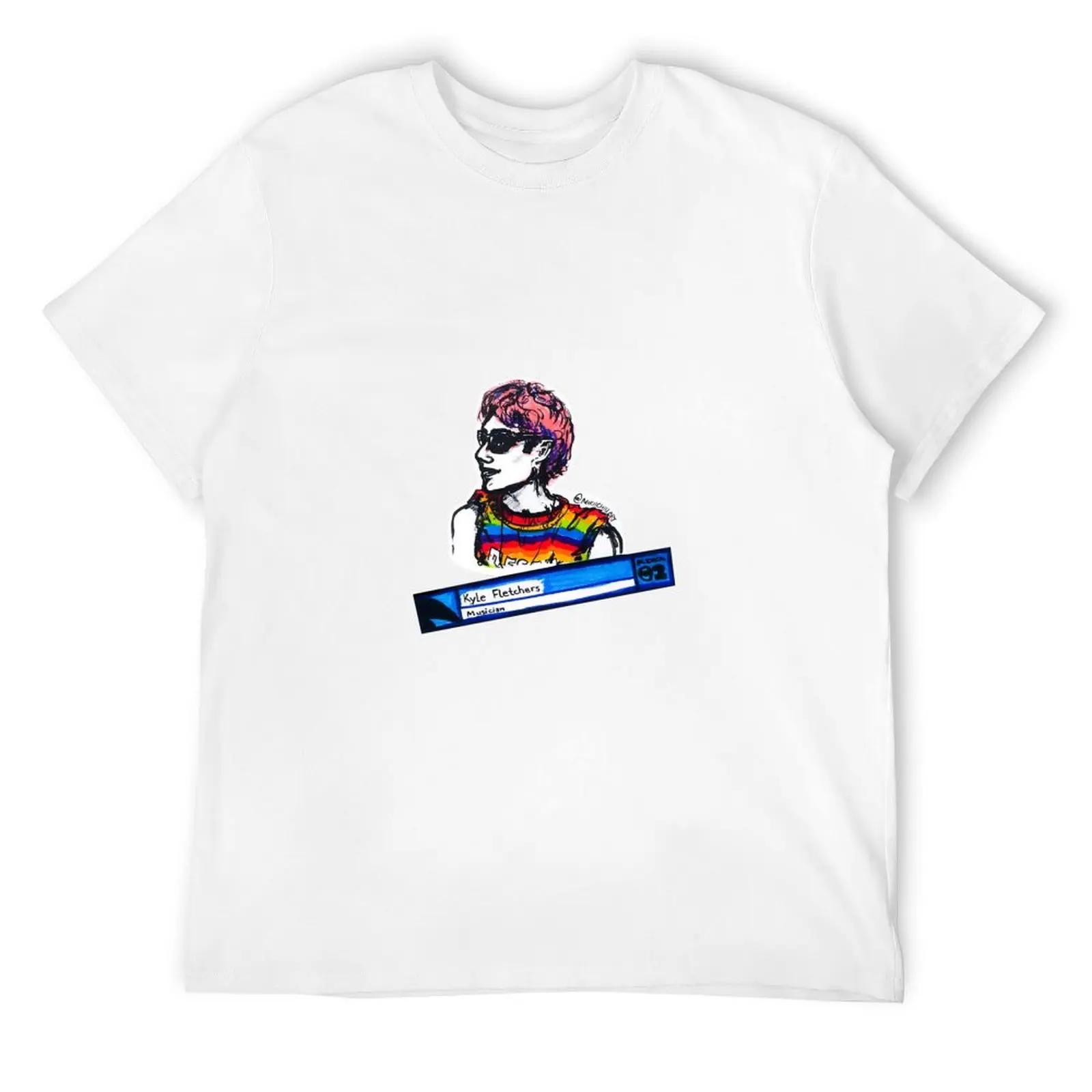 

Футболка черная, индивидуальный дизайн, футболка с коротким рукавом для мужчин L белый