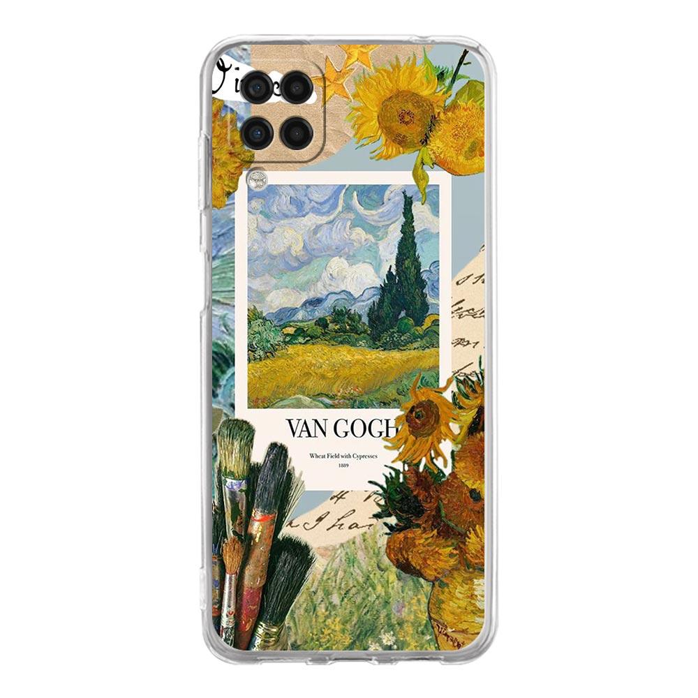 Starry sky van gogh art Phone Case For Samsung A13 A33 A73 A53 A23 A51 A71 A21S A12 A31 A41 A05s A03S A15 A25 A32 5G Cover