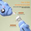 Cute Crocodile Magnetic Bottle Opener Cartoon Beer Cap Remover Refrigerator Magnet Double-headed Kitchen Tool