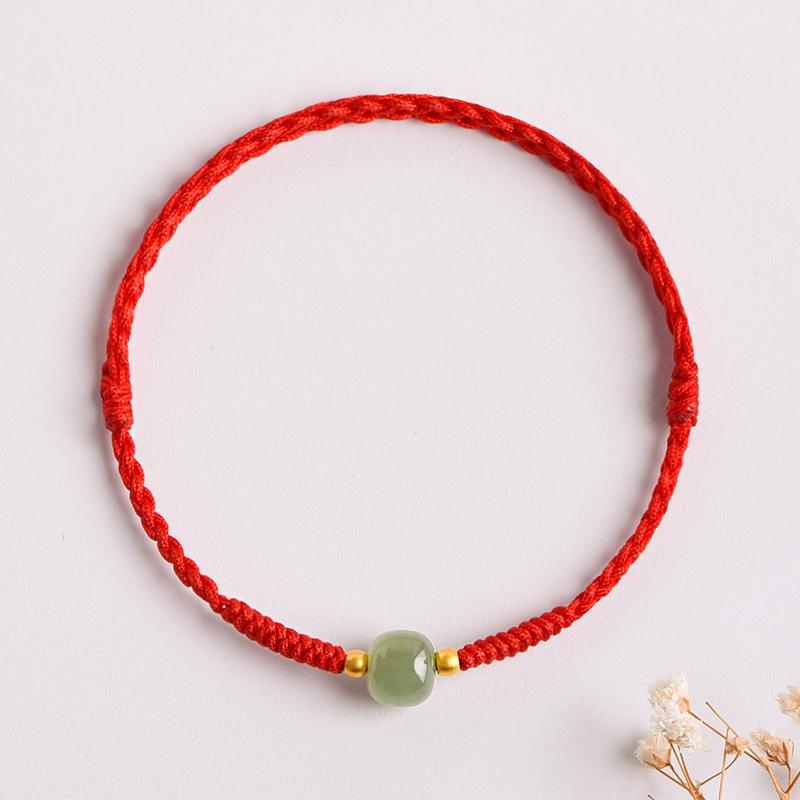 Chinese Style Handmade Adjustable Woven Rope Bracelets For Women Men Versatile Lucky Bracelets Jewelry Accessories Gifts