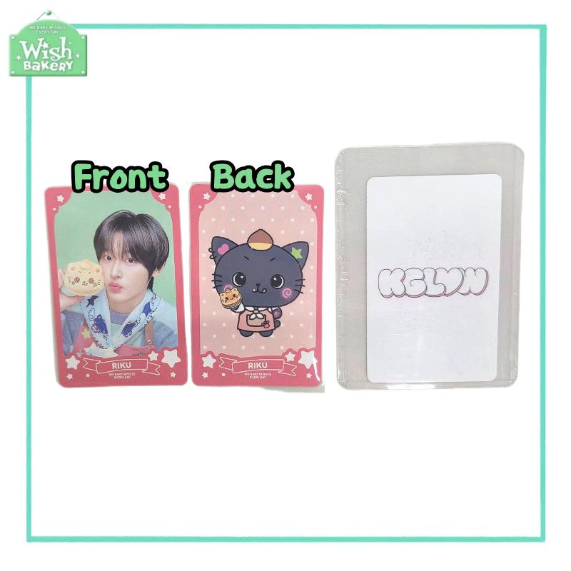 NCT WISH Selfie / Concept Photocard Bakery Pop-up Official Korea PC / Member