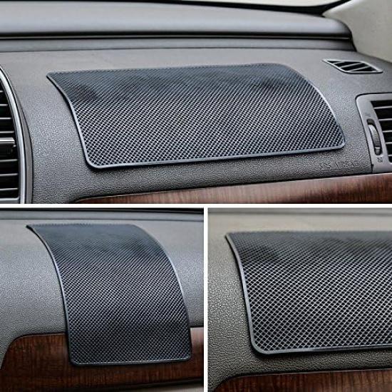Super Sticky Dashboard Anti Slip Mat Magic No Slip Mat Non-Slip Sticky Pad 10.6 x 5.9 inch Adhesive Mat for Cell Phone,CD,Electronic Devices Keys