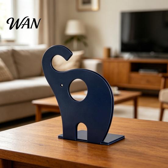 Studenten Boek Organizer Creatieve Olifant Boekensteunen, Metalen Houder voor Kinderen Studenten, Zware Boekensteun Non-Slip Bureau Bestand Home Kantoor Decor Studie