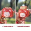 Exquisite Toaster Keychain Mini Cartoon Keychain Bag Accessories Animal Pendant  Couple