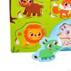 Holzpuzzle-Tier-Puzzle-Set, Früherziehungsspiele, 3D-Puzzles