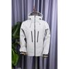 Embroidery Three Layer Mens Womens Camping Coat Outdoor Waterproof Windbreaker Hiking Ski Jackets