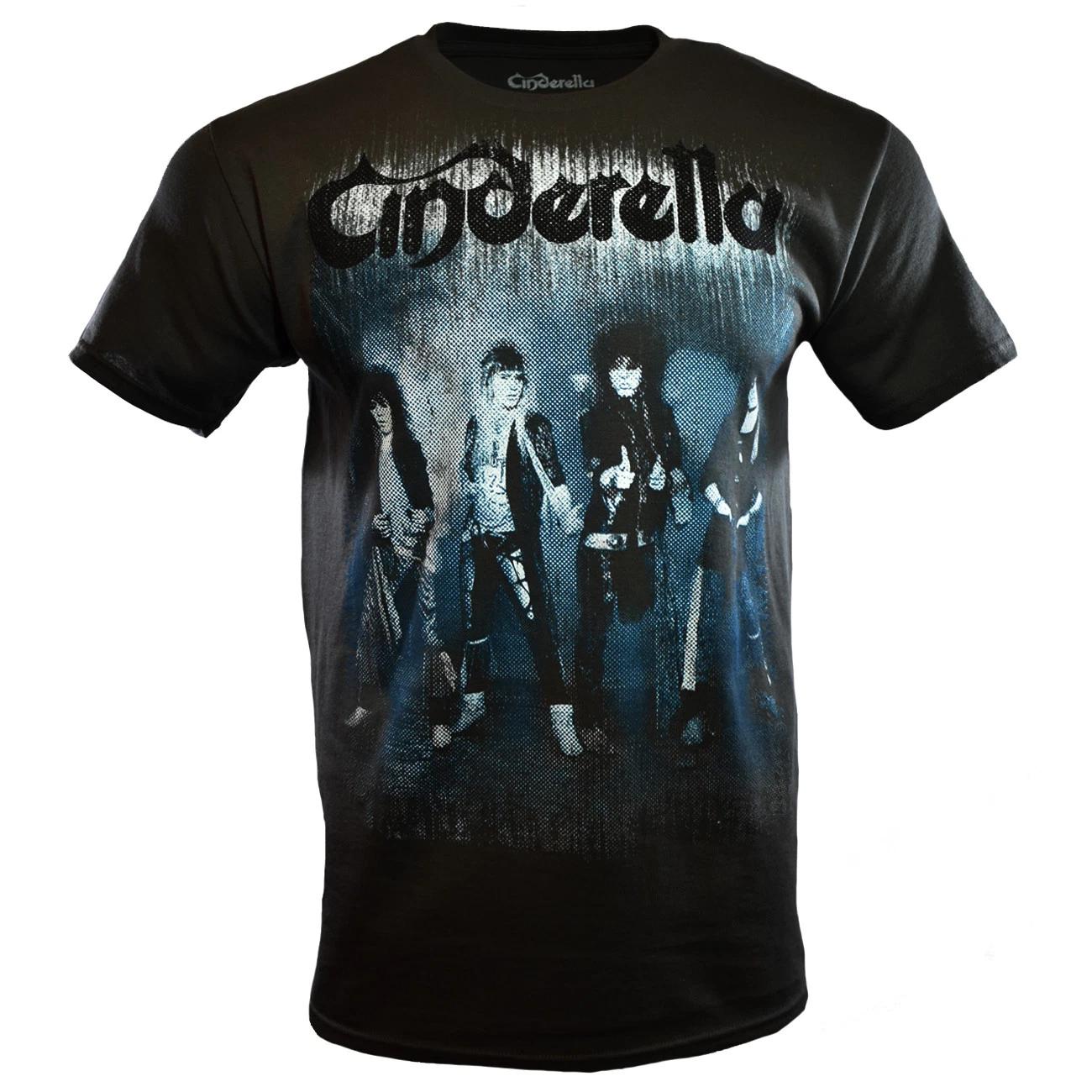 

CINDERELLA Mens Tee T Shirt 80s Rock Band Music Concert Tour Live Metal NEW High-end Luxury Is for Both Men and Women Top Y2k 4XL