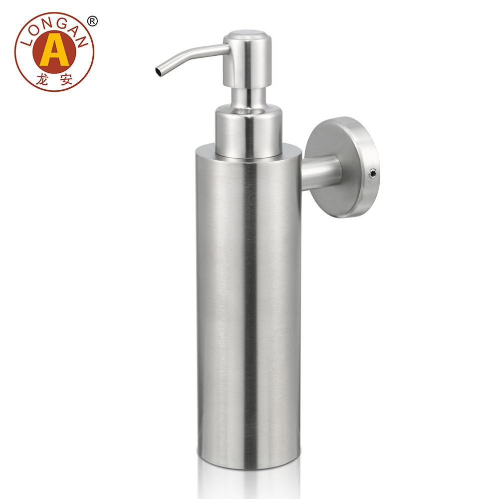 Wall Mounted Grated Soap Bar Dispenser Holder Pump Bottle Detergent Dispenser Holders Minimalist Style for Hotel Bathroom