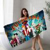 Animation F-Futurama Microfiber Blanket Quick Drying Beach Towels Oversized Printing Super Absorbent Pool Towel Blanket