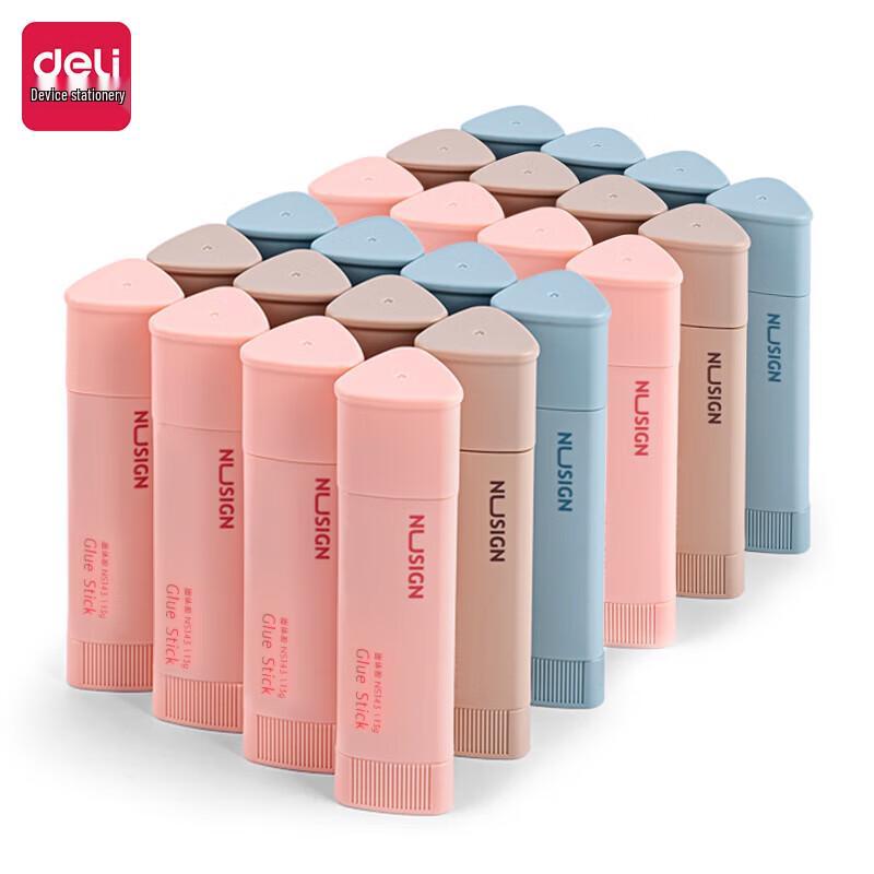 Deli Triangular PVP Solid Glue Stick
