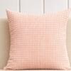 Solid Color 40/45/50cm Throw Pillow CaseSoft Home Decorative Pillow Cover 45*45 Chair Car for Bedroom Sofa Cushion Cover Square