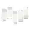 18 Pcs Vinyl Record Wall Mount Self Adhesive Clear Vinyl Display Shelf No Drill Vinyl Storage Shelves for Album Covers Display
