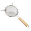 30 Eyes Stainless Steel Handheld Kitchen Sieve Oil Filter Spoon Flour Sieve Double Ear Net Oil Leak Spoon for Home Use