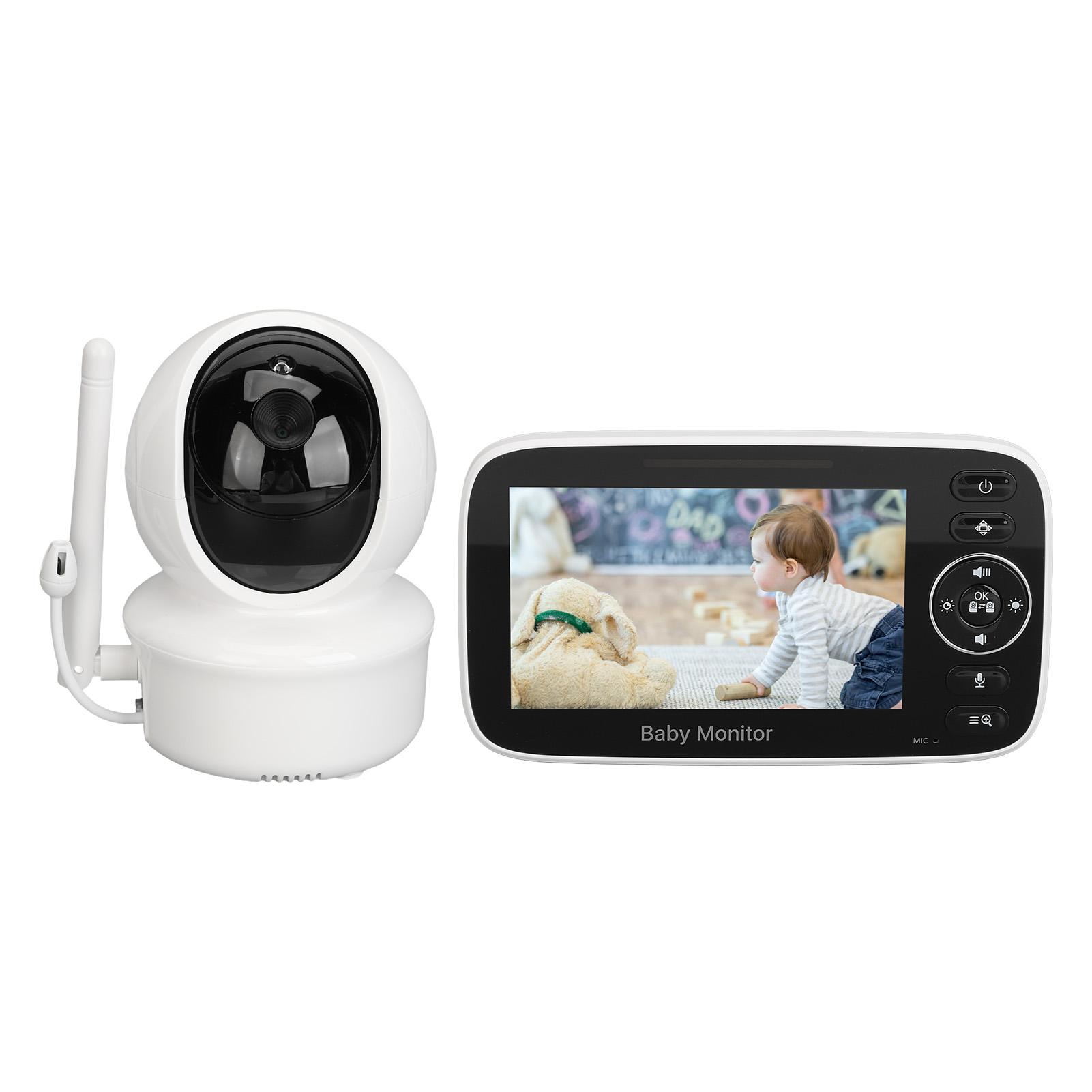 

4.3 Inch Baby Monitor Wireless 2 Way Intercom Night Vision Music Display Video Baby Camera