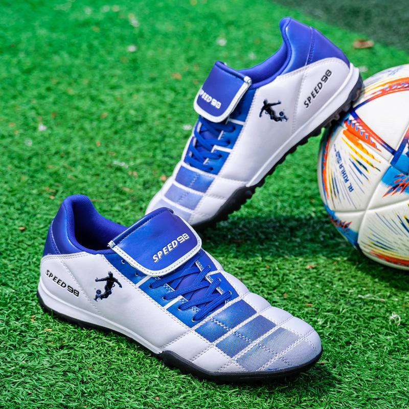 Indoor Men Football Shoes Society Cleats Soccer Shoes Professional Boy Non Slip Football Field Boots Non Slip Fast Match Sneaker