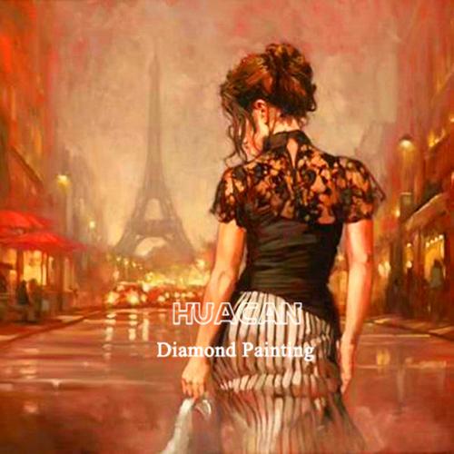 Pictură cu diamant cu foraj rotund complet, portret, cuplu, broderie cu diamante 5d, vânzare, mozaic, femeie, cucernică, decorare pentru acasă