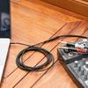 Dual 6.35mm Male To 3.5mm Female Cord 3.5mm To Dual 1/4 Audio Splitters Cable