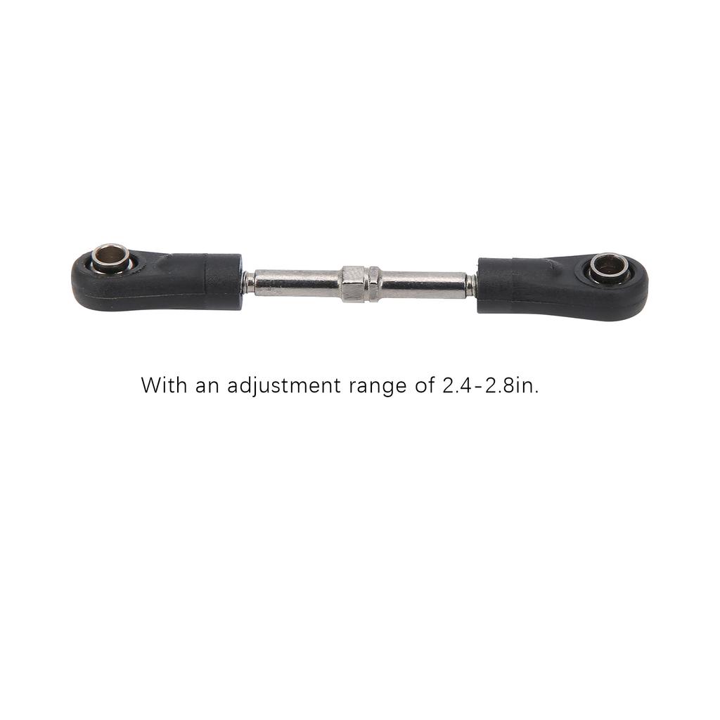 4Pcs Adjustable Steering Tie Rod Linkage Replacement Accessory for 1/10 RC Off Road Vehicle