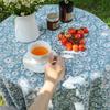 Rectangle Tablecloth Tassel Picnic Table Cover Cloth Daisy Home Decorative Table Protector Dustproof Coffee Tablecloth