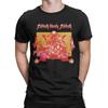 Black Cool Sabbaths T-Shirt for Men Vintage 100% Cotton Tees Round Collar Short Sleeve T Shirts Gift Idea Clothes