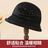 Middle-aged and elderly fisherman's hat Children keep warm in autumn and winter Elegant temperament Mom basin hat Versatile face top hat