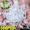 500/50PCS Plant Support Clips Reusable Plastic Connects Vine Fixing Clip Tomato Grape Vegetable Plants Holder Buckle Garden Tool