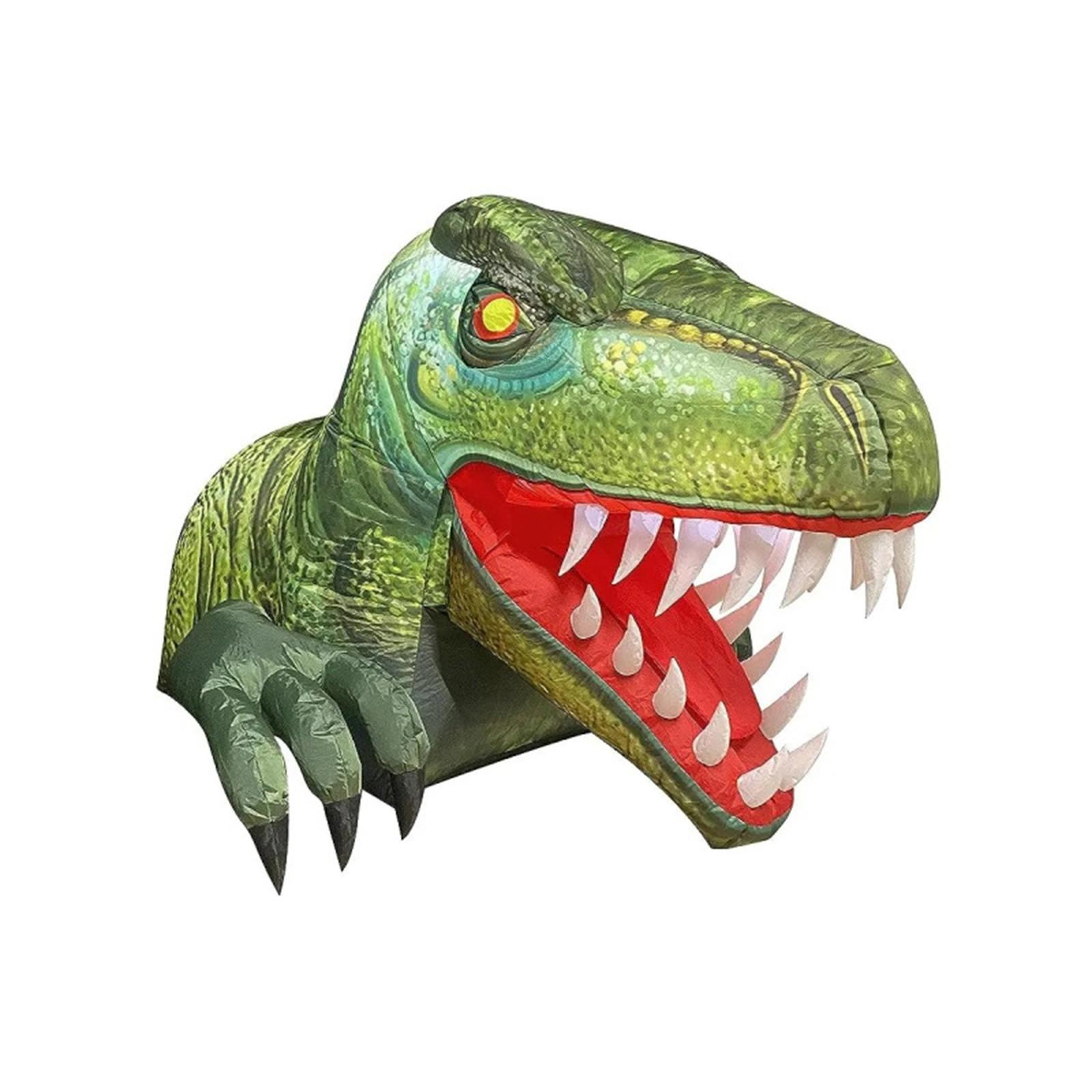 

Украшение двора транспортного средства Надувная форма Садовое украшение Праздничные украшения One Size зелёный