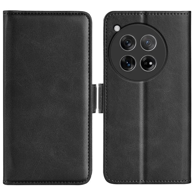 

For OnePlus 12 5G Leather Flip Wallet Case Folio Stand View Phone Cover