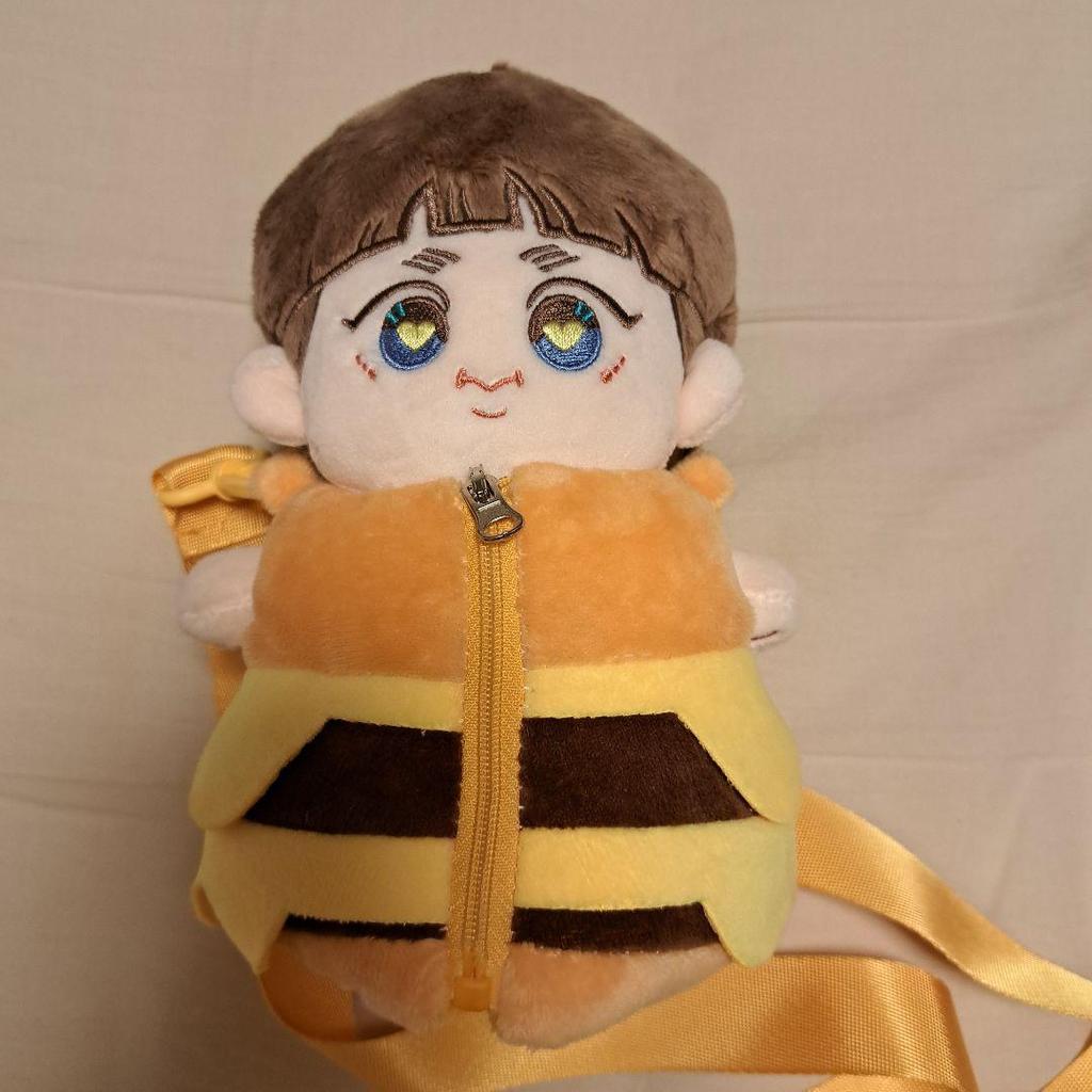 [USED] BTS Jin Plush Toy 20cm Seokjin Master with Bonus