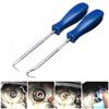 2 Stück 135mm Auto Auto Wellendichtring Schraubendreher Set Schlauchabziehhaken Set O-Ring Dichtung Abzieher Entferner Haken Werkzeuge Reparaturwerkzeuge