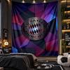 Wandbehang Teppich Bayern München Druckstoff für Wohnzimmer Schlafzimmer Heimdekoration