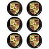 Car Lock Keyhole Stickers Door Lock Protect Stickers Car Styling For Porsche Cayenne Panamera Macan Boxster 911 928 944 918 917