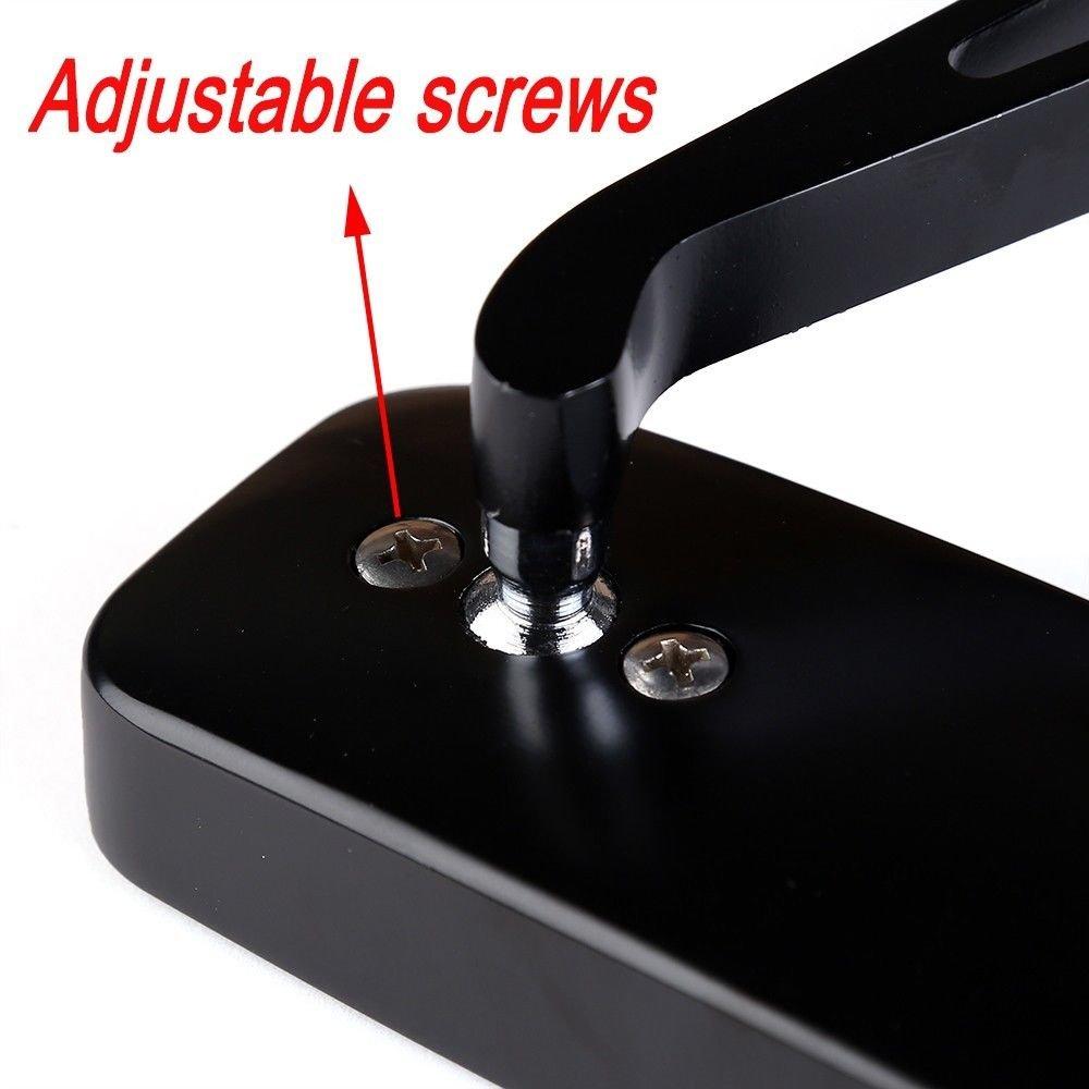 Motorcycle Mirror, 0.4 Inch (10 Mm), 0.3 Inch (8 Mm), Positive Screws, Reverse Screws,