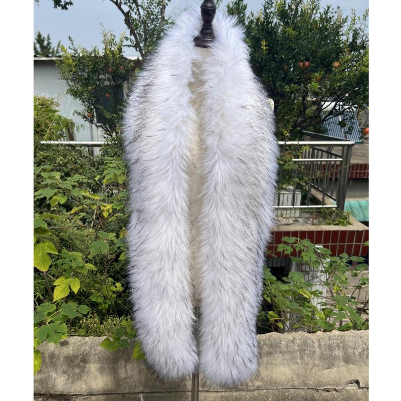 Winter Veelzijdige Faux Fur Sjaal - Warme Furry Nekwarmer voor Dames