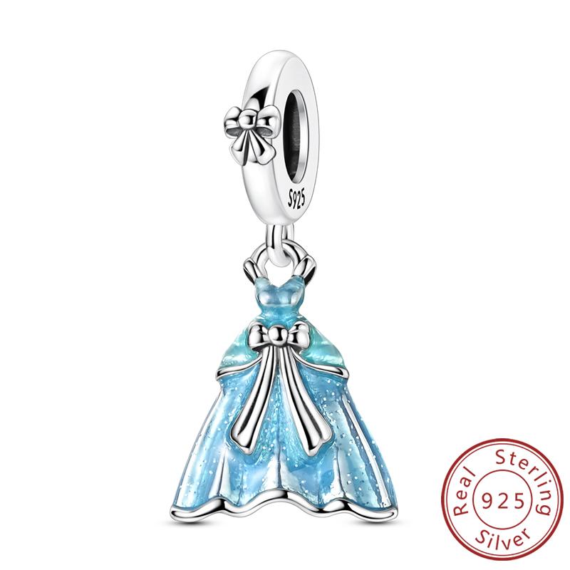 Original Charms Beads Pendants Copper Crown Strawberry Perfume Gold Bow Charm Fit Bracelet Necklace Women Jewelry