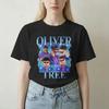 Oliver Tree Odpočívej v pokoji 1993 až 2026 Památeční trička Unisex Unisex Bláznivé Čistá bavlna Tričko s krátkým rukávem Oblečení