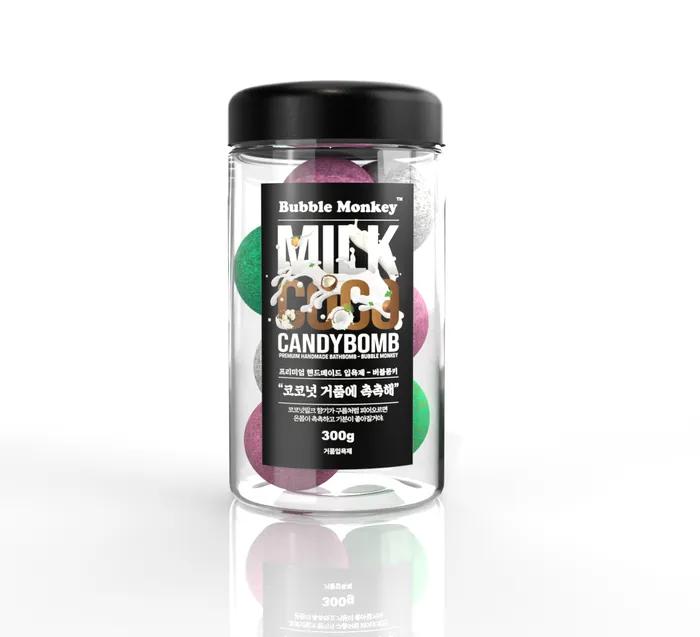 

Молочный Кокосовый Леденец Бомба - Пена для ванны 30г X10шт 300г